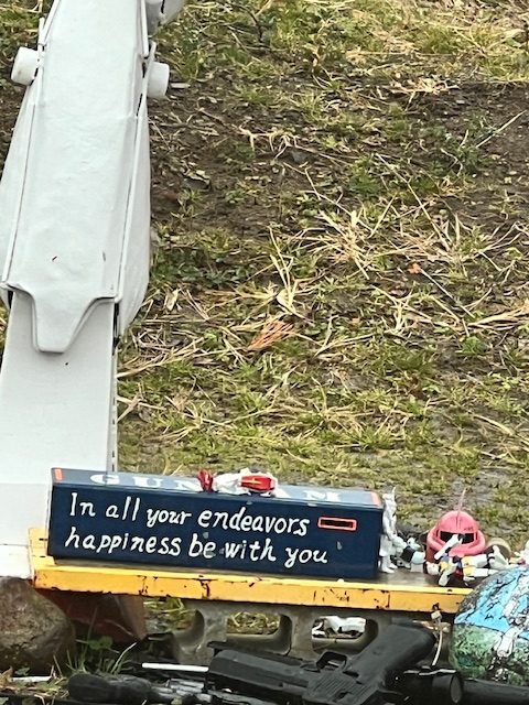 In all your endevors happieness be with you